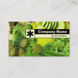 Edge Labelled - Stir-fry 02 Business Card