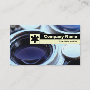 Edge Labelled - Vintage TLR Camera Business Card