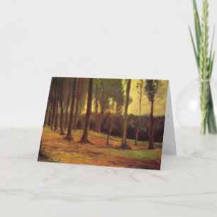 Edge of a Wood by Vincent van Gogh Card