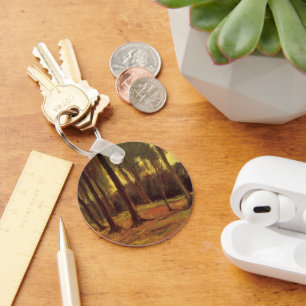 Edge of a Wood by Vincent van Gogh Keychain