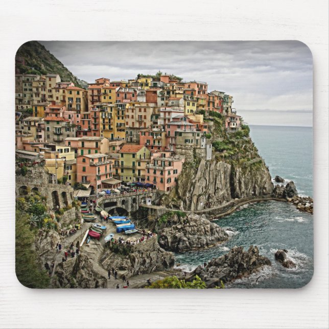 Edge of Italy - Manarola - Mousepad (Front)