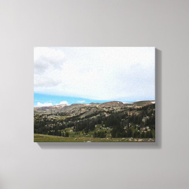 Edge of the Absaroka-Beartooth Mountains 11x14 Canvas Print (Front)