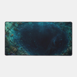 Edge of the Abyss – Deep Ocean Leviathan Extended  Desk Mat