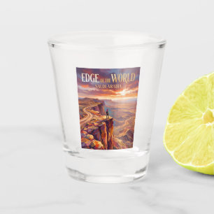 Edge of the World Saudi Arabia Shot Glass
