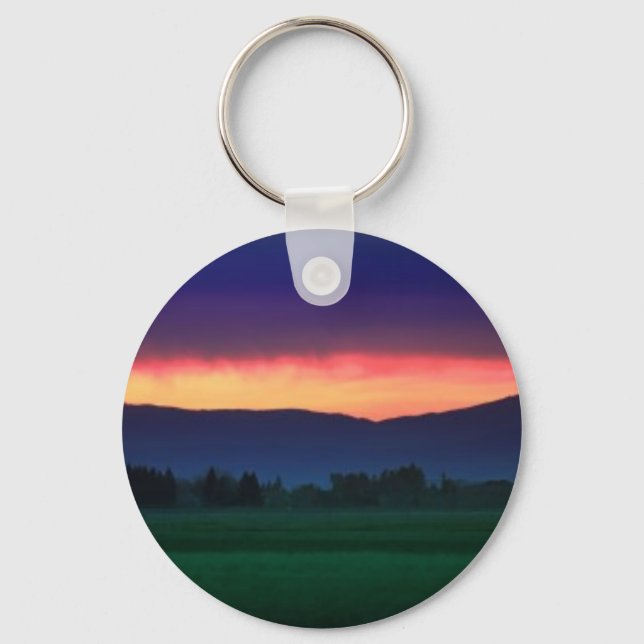 Edge of Town Keychain (Front)