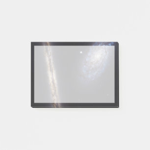 Edge-On Galaxy Ngc 4302 & Tilted Galaxy Ngc 4298 Post-it Notes
