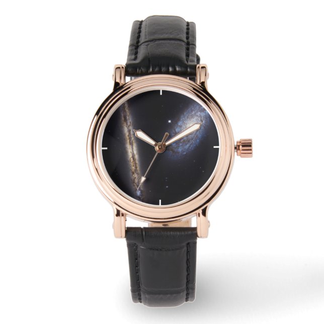 Edge-On Galaxy Ngc 4302 & Tilted Galaxy Ngc 4298 Watch (Front)