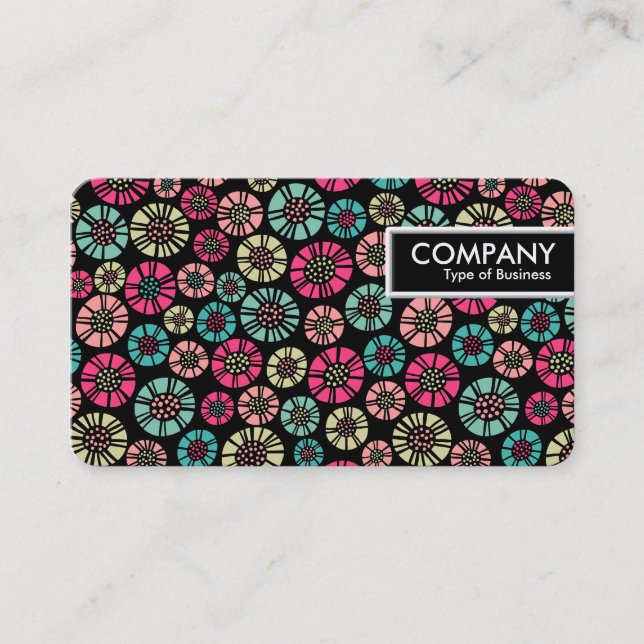 Edge Tag - Abstract Flowers 031023 (Front)