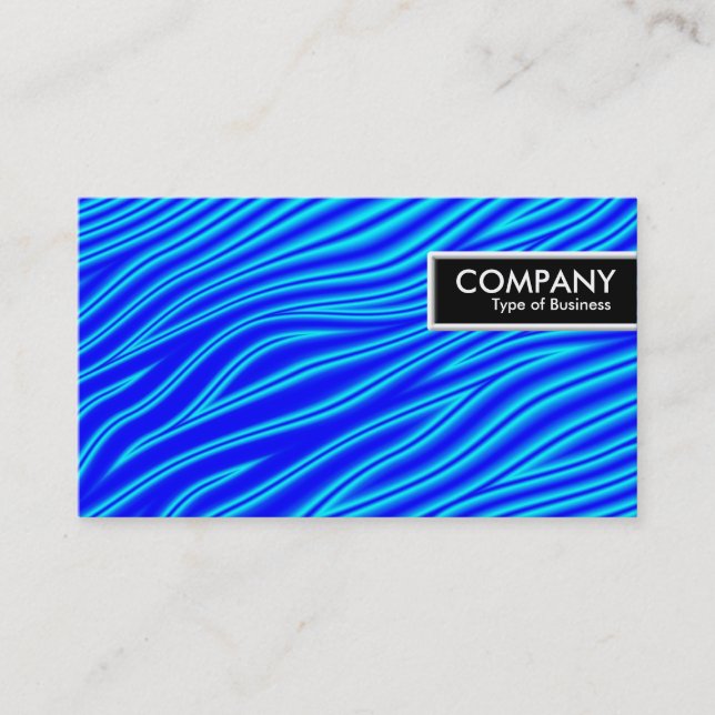 Edge Tag - Blue Waves (Front)