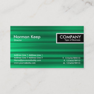 Edge Tag - Brushed Green Texture
