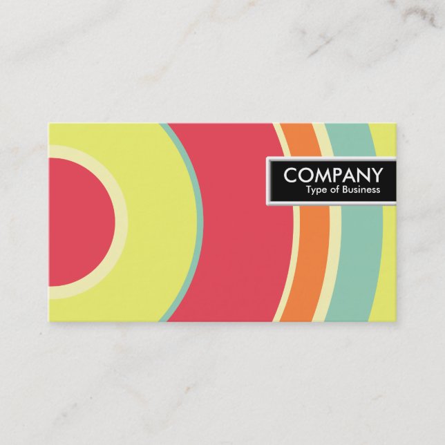 Edge Tag - Colourful  Circle 01 (Front)