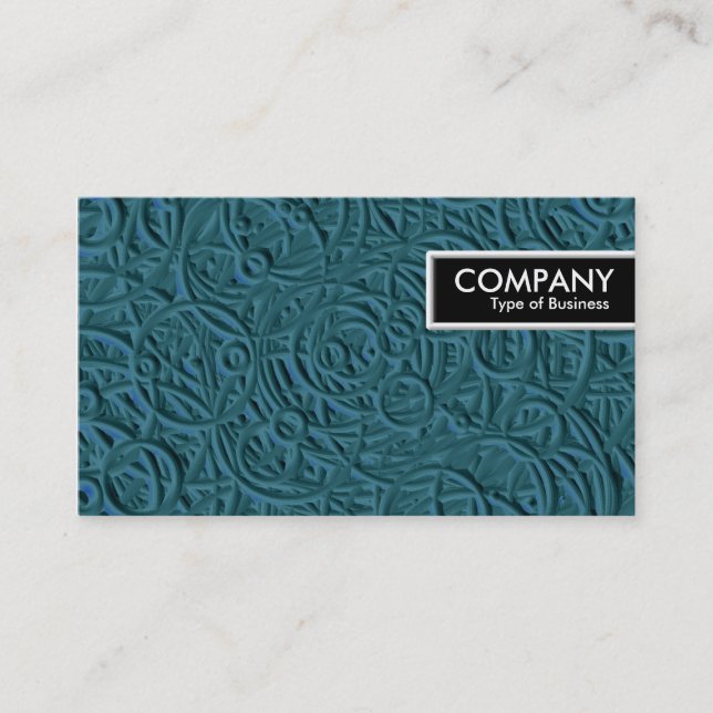 Edge Tag - Etched Circles (Front)