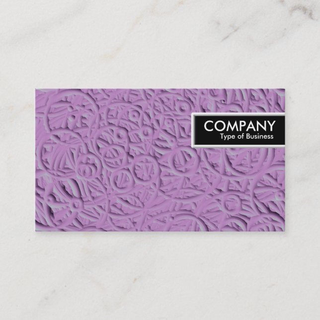 Edge Tag - Etched Circles II (Front)