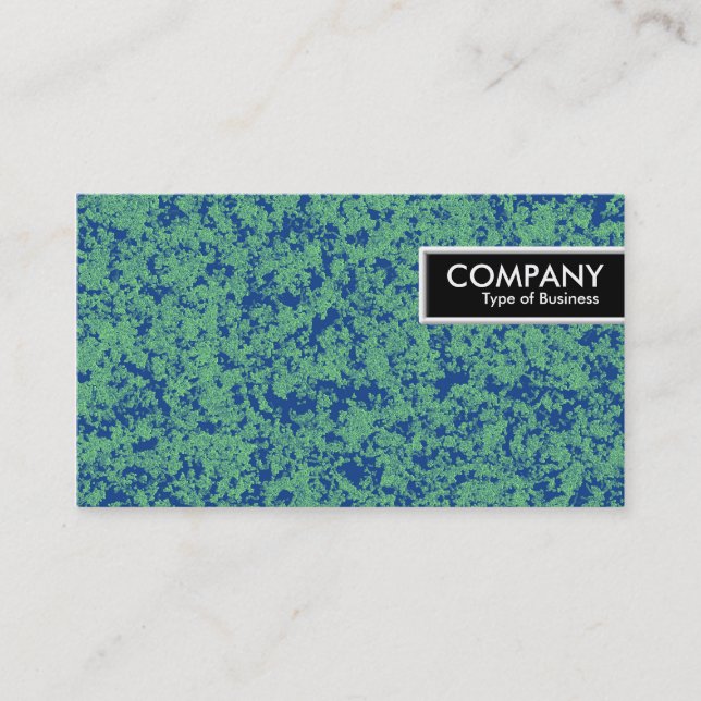 Edge Tag - Green Blue Marble (Front)