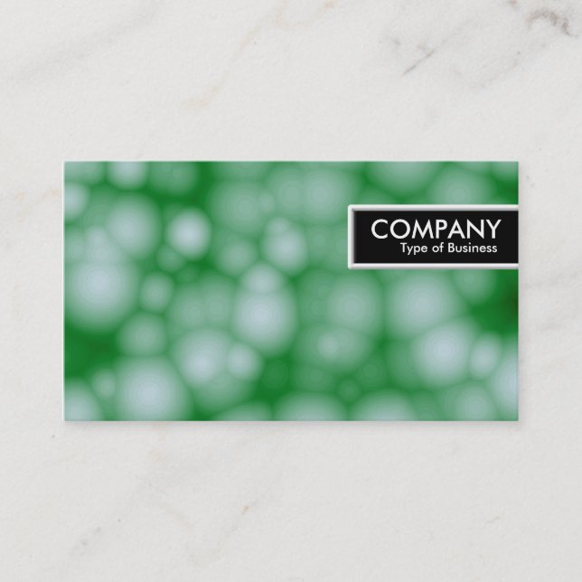 Edge Tag - Green Bubbles (Front)