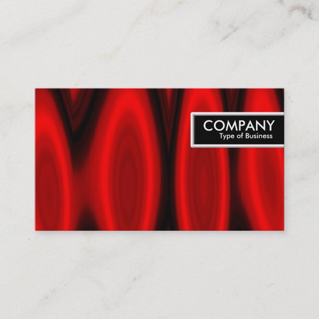 Edge Tag - Red Flames (Front)