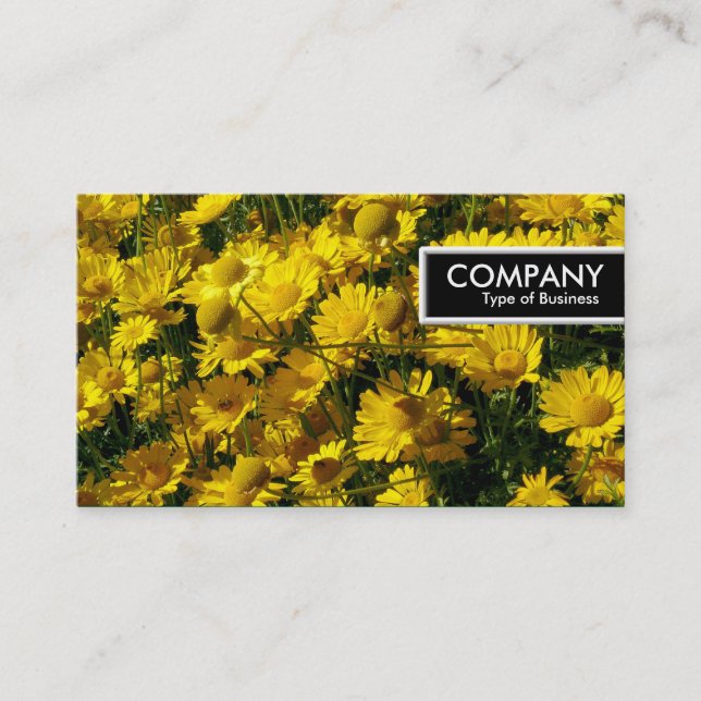 Edge Tag - Yellow Daisies (Front)
