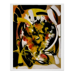 "Edge with Continuation",  Glossy Poster