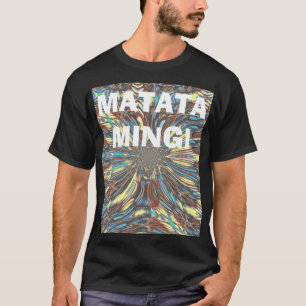 Edgy African Urban Pop Art Abstract Optical Design T-Shirt