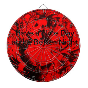 Edgy Art Design Amazing Skeezer Quality Dartboard