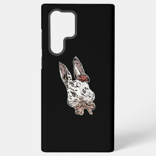 Edgy, artistic rabbit illustration - Unique art Samsung Galaxy Case