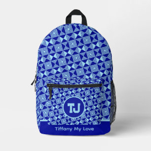 Edgy Bachelor Weekend Elementary Student Kids Back Printed Backpack