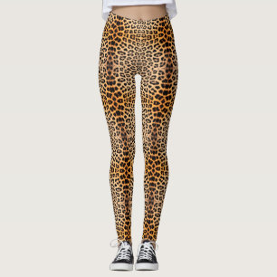 Edgy Cheetah Leggins Leggings