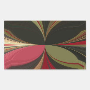 Edgy Earth Kaleidoscope Art Print Sticker