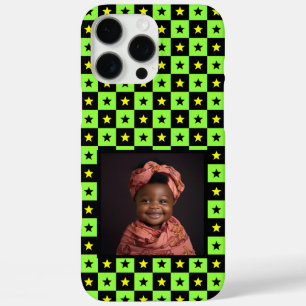 Edgy Fathers Day Ideas Square Pattern iPhone 16 Pro Max Case