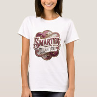 Edgy Gold SMARTER THAN YOU Print