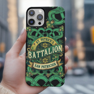Edgy Saint Patricks Battalion Historical Irish  iPhone 13 Pro Max Case