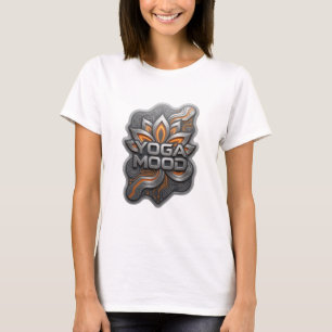 Edgy Silver YOGAMOOD Shirt Design