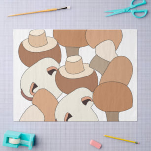 Edible Mushroom Fungus Fungi Tissue Paper