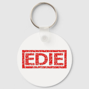 Edie Stamp Keychain