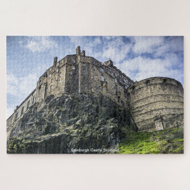 Edimbourg Castle Scotland Jigsaw Puzzle (Horizontal)