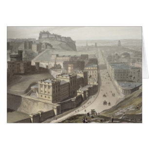 Edimbourg, de colline de Calton, 'd'un voyage