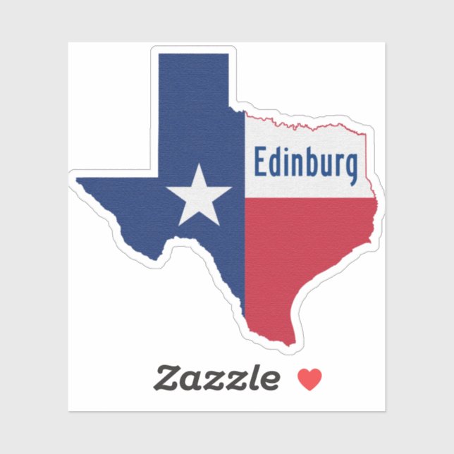 Edinburg Texas Flag (Sheet)