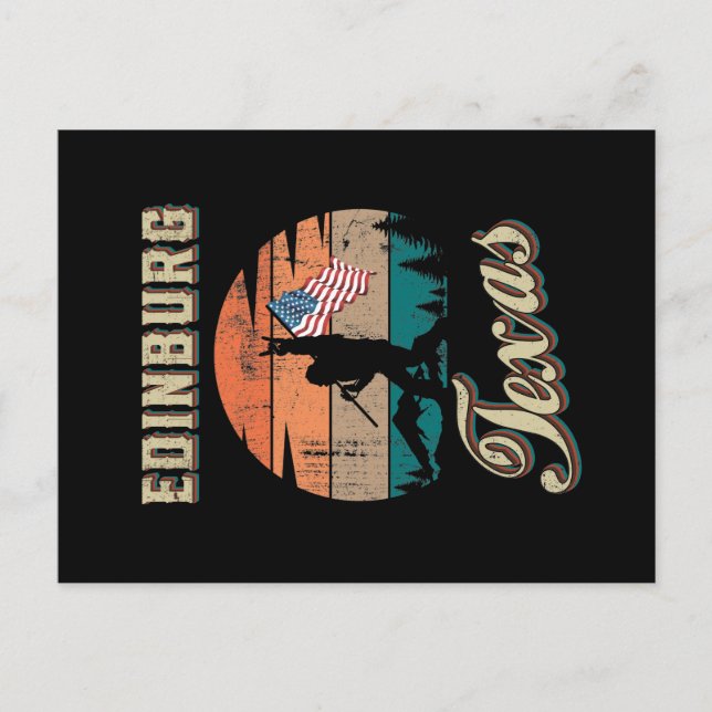 Edinburg Texas Postcard (Front)