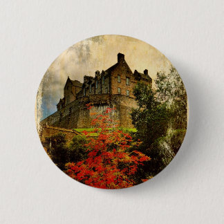 Edinburgh Castle 2 Inch Round Button