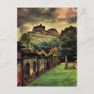 Edinburgh Castle - Antique Style Postcard