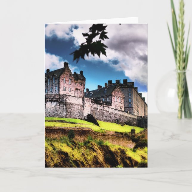 Edinburgh Castle Card (Front)