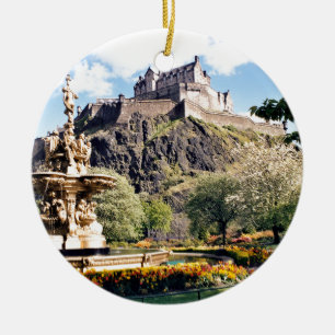 Edinburgh Castle Ceramic Ornament