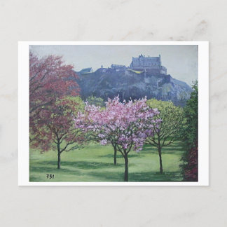 Edinburgh Castle. Edinburgh, Scotland Holiday Postcard