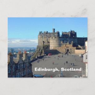 Edinburgh Castle Esplanade, Edinburgh, Scotland Postcard