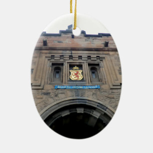 Edinburgh Castle Gatehouse Ceramic Ornament