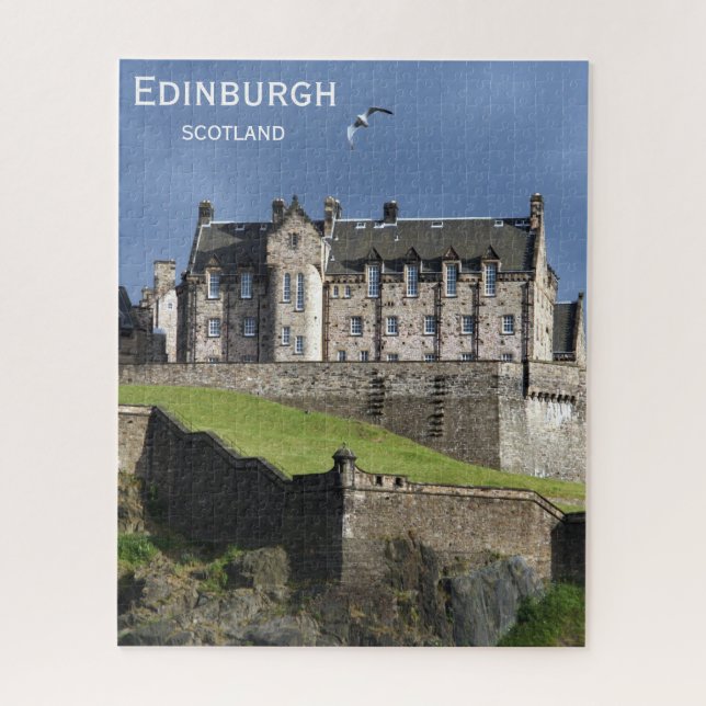 edinburgh castle jigsaw puzzle (Vertical)