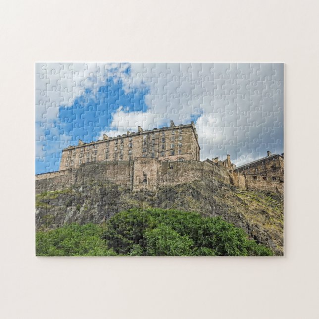 Edinburgh castle. jigsaw puzzle (Horizontal)