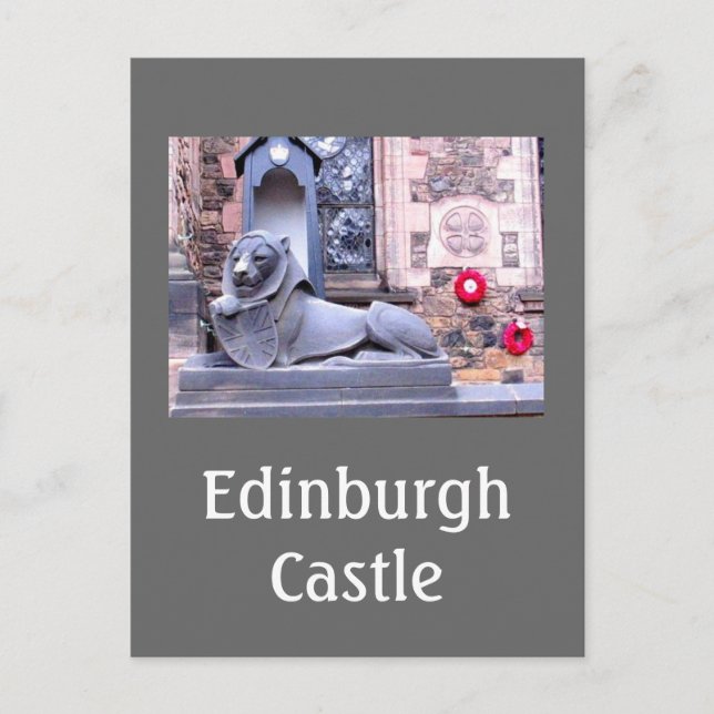 Edinburgh Castle Postcard (Front)
