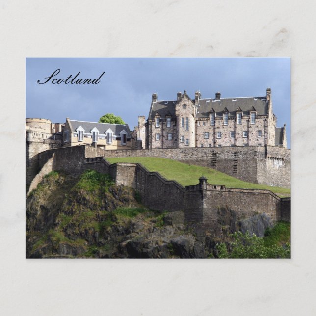 edinburgh castle postcard (Front)