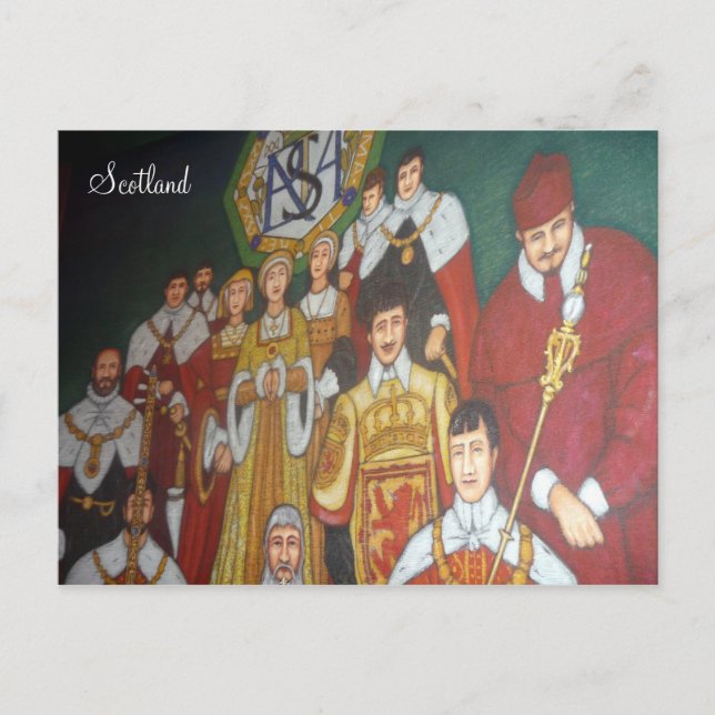 edinburgh castle royalty postcard (Front)